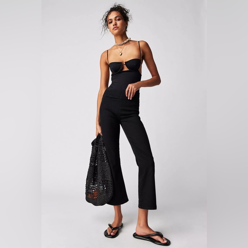 NWT Free People In My Feelings mid Rise Crop Boot